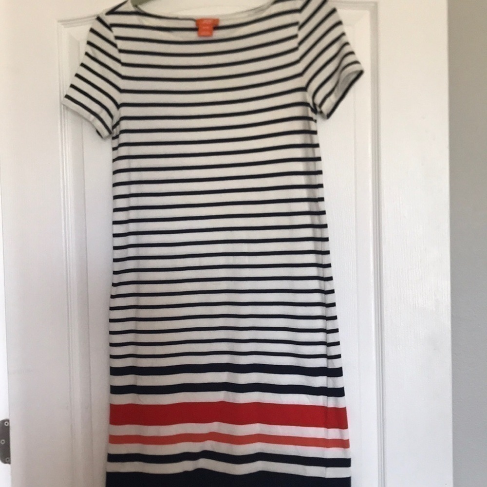 Striped Shirt Dress